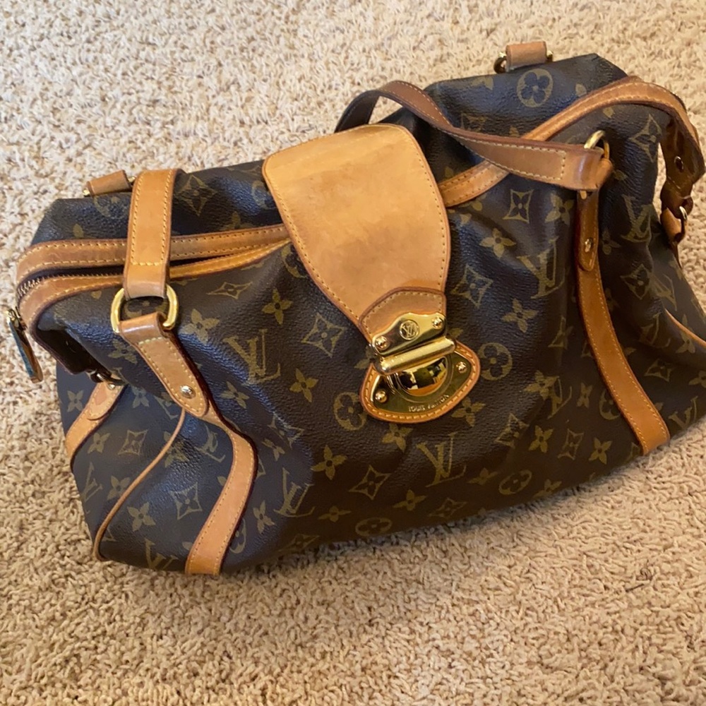 Louis Vuitton Leather Classic Shoulder Bag